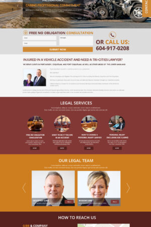Website for Law Firm