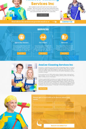 Cleaning Services Site